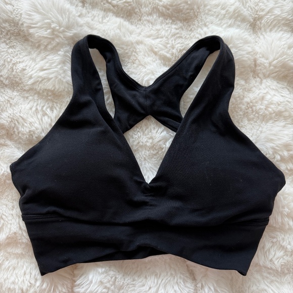 TNA Golden BUTTER Volley Sports Bra Black Small - Picture 2 of 7